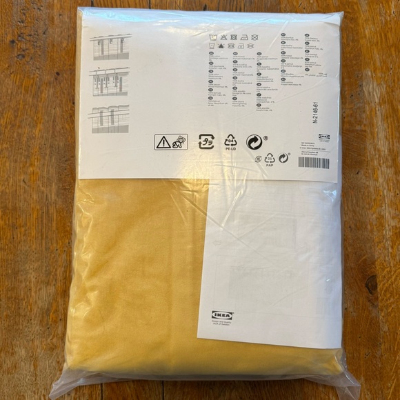 NWT IKEA Velvet Curtain - Picture 6 of 6